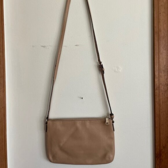 COACH East/West Pop Crossbody Tan Purse Adjustable Shoulder Bag F52881 - Picture 10 of 17